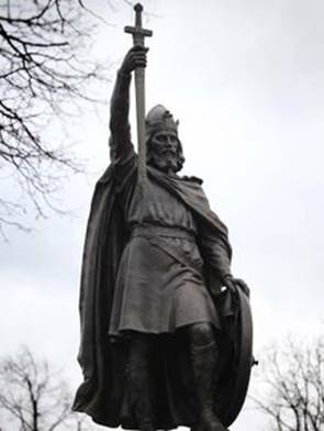 Image result for king alfred statue